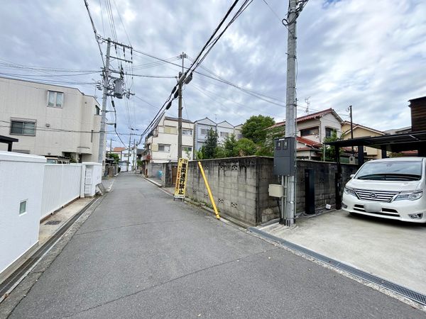 大阪市東淀川区菅原2丁目 土地 前面道路含む外観 大阪市東淀川区菅原2丁目 土地 前面道路含む外観