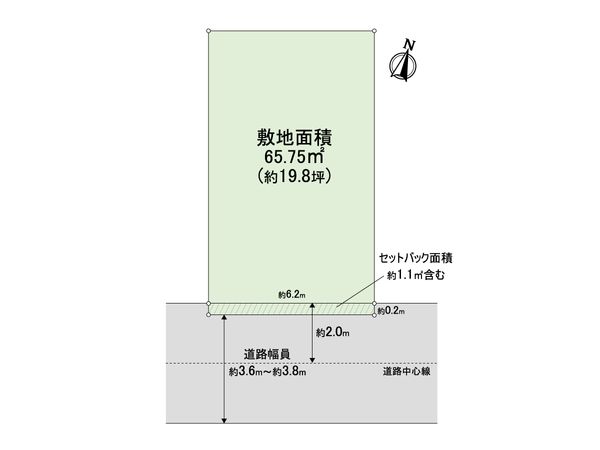 大阪市東淀川区瑞光1丁目 区画図 区画図
