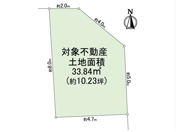 北区天満4丁目 土地 区画図 北区天満4丁目 土地 区画図