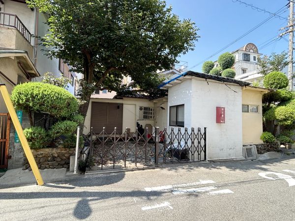 淀川区塚本6丁目土地 前面道路含む外観