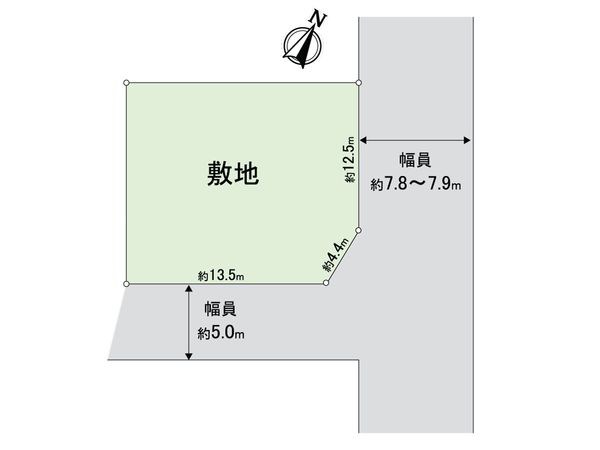 淀川区塚本6丁目土地 区画図 淀川区塚本6丁目土地 区画図