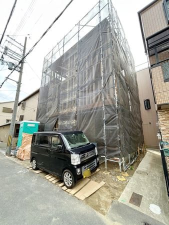 大阪市東淀川区上新庄2丁目 新築戸建 外観 大阪市東淀川区上新庄2丁目 新築戸建 外観