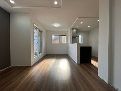 大阪市東淀川区上新庄3丁目 新築戸建 リビング