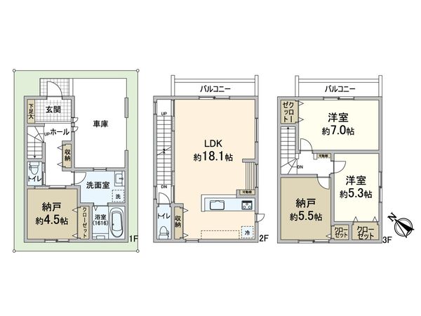 豊里一丁目 新築戸建 間取図(平面図)