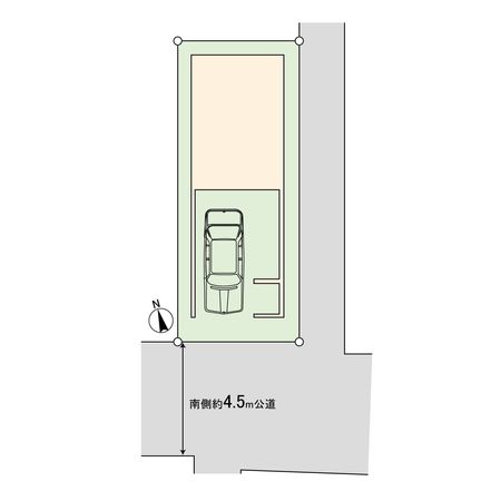 西本町4丁目 新築戸建 区画図