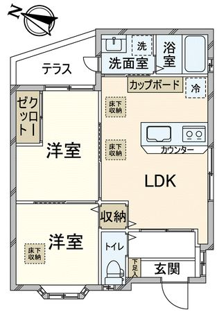 淀川区塚本5丁目 間取図(平面図) 淀川区塚本5丁目 間取図(平面図)