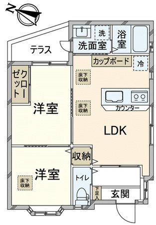 淀川区塚本5丁目 間取図(平面図) 淀川区塚本5丁目 間取図(平面図)