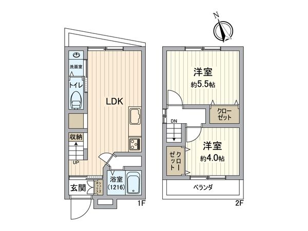 大阪市淀川区塚本6丁目 間取図(平面図) 大阪市淀川区塚本6丁目 間取図(平面図)