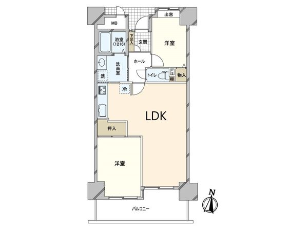 ライオンズマンション新大阪第6 間取図(平面図) ライオンズマンション新大阪第6 間取図(平面図)