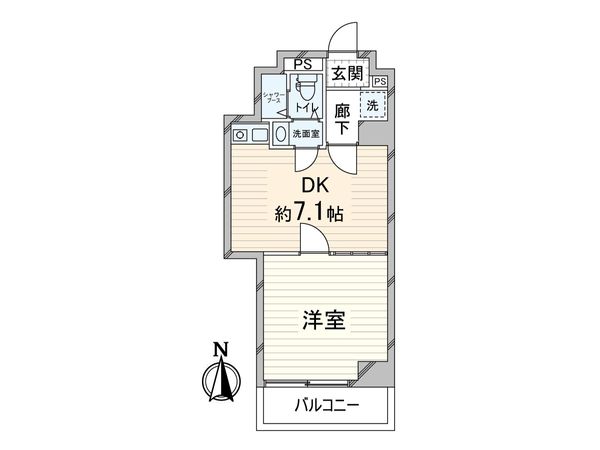 ネオハイツ第3新大阪 間取図(平面図) ネオハイツ第3新大阪 間取図(平面図)