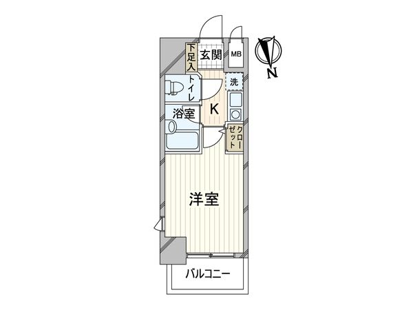 エスリード梅田新道第2 間取図(平面図) エスリード梅田新道第2 間取図(平面図)