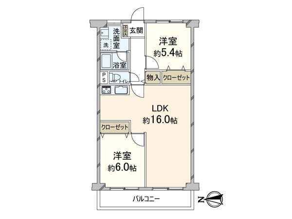 新大阪第2スカイハイツ 間取図(平面図) 新大阪第2スカイハイツ 間取図(平面図)