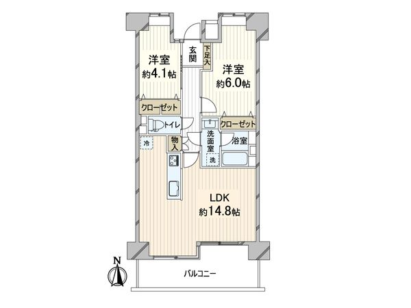 ライオンズマンション新大阪第6 間取図(平面図) ライオンズマンション新大阪第6 間取図(平面図)