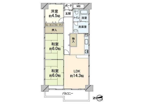 間取図(平面図)