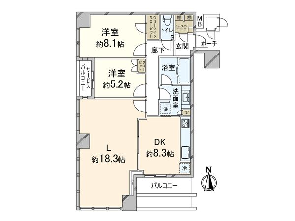 間取図(平面図)