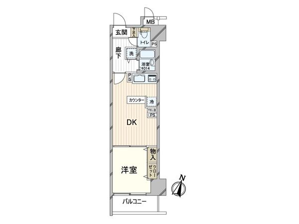 リーガル塚本第6 間取図(平面図) リーガル塚本第6 間取図(平面図)