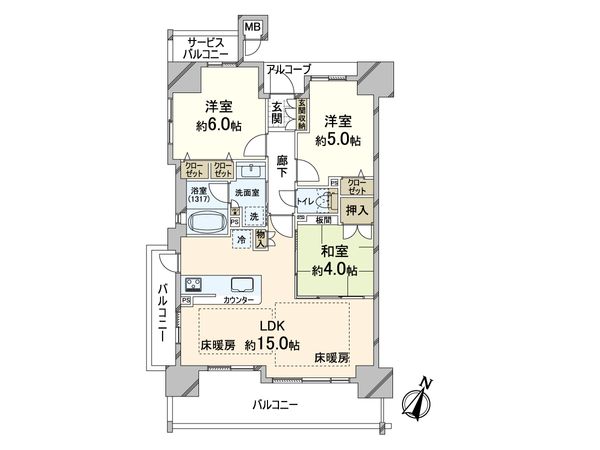 間取図(平面図)
