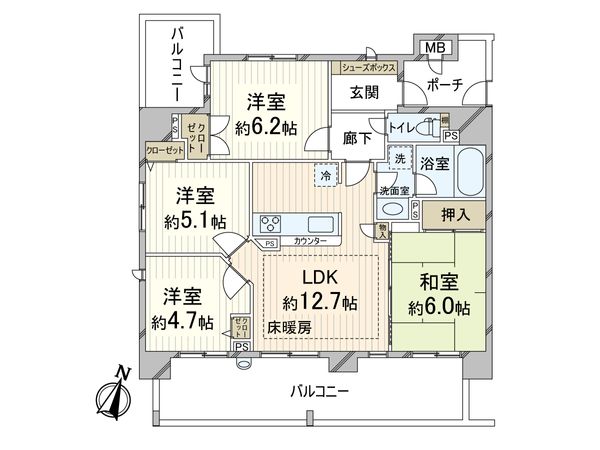 間取図(平面図)