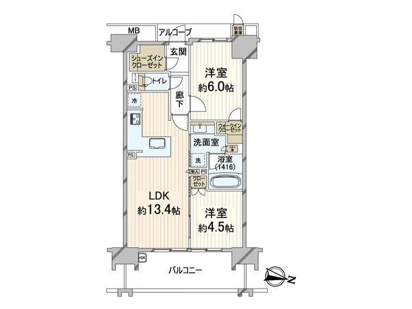 シエリア梅田豊崎 間取図(平面図) シエリア梅田豊崎 間取図(平面図)