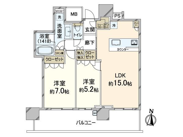 間取図(平面図)