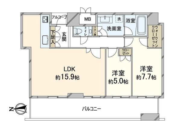 ローレルタワーサンクタス梅田 間取図(平面図) 間取図(平面図)