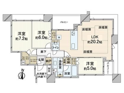 間取図(平面図)