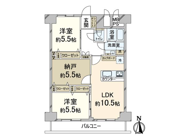 間取図(平面図)
