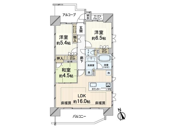 間取図(平面図)