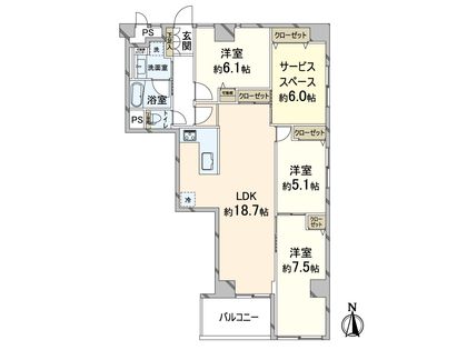 間取図(平面図) 間取図(平面図)