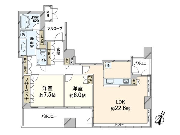 間取図(平面図)