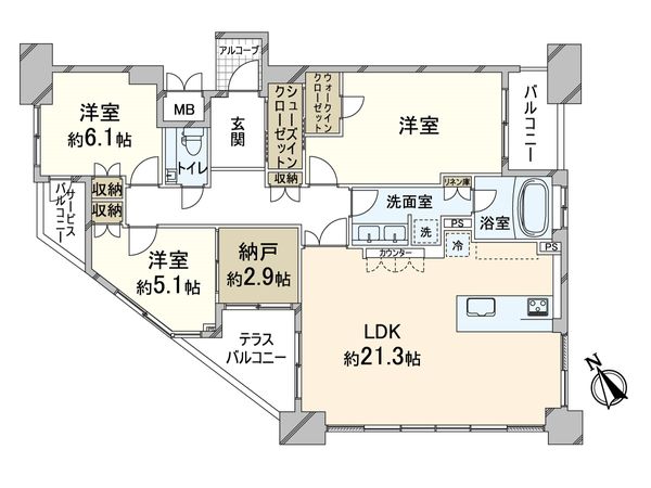 間取図(平面図)