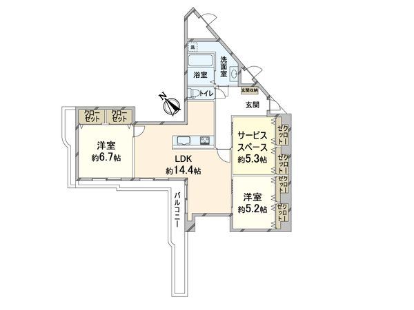 間取図(平面図)