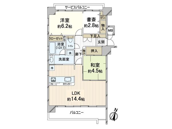 間取図(平面図)