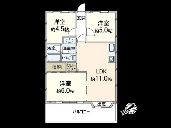 間取図(平面図)