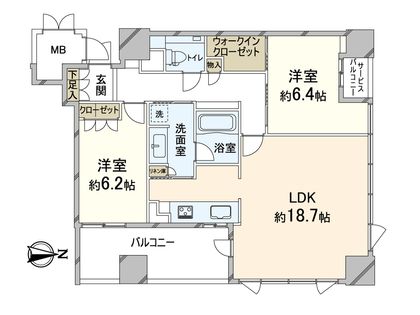 間取図(平面図)