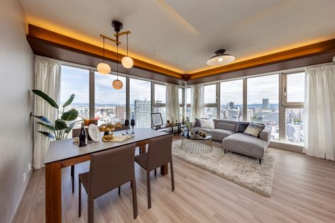 ジオタワー天六 リビング