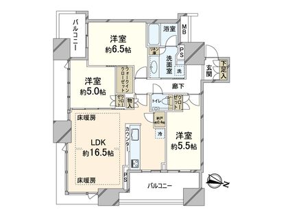 間取図(平面図)