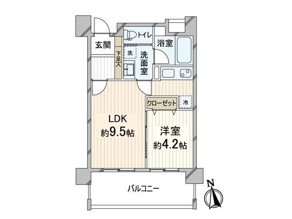 ダイナシティ梅田 間取図(平面図) 間取図(平面図)