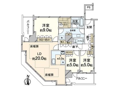 間取図(平面図)