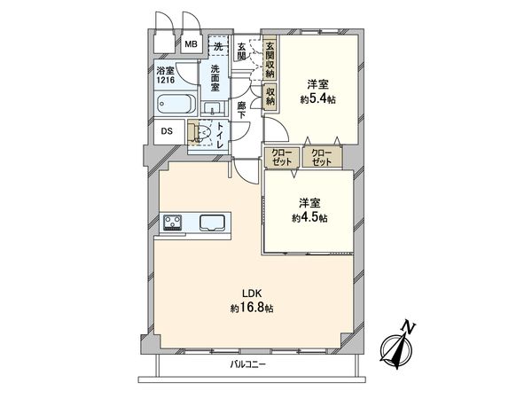 ハイネスト新大阪 間取図(平面図)
