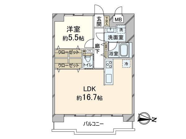 オーブラン中津 間取図(平面図) 間取図(平面図)