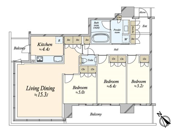 間取図(平面図)