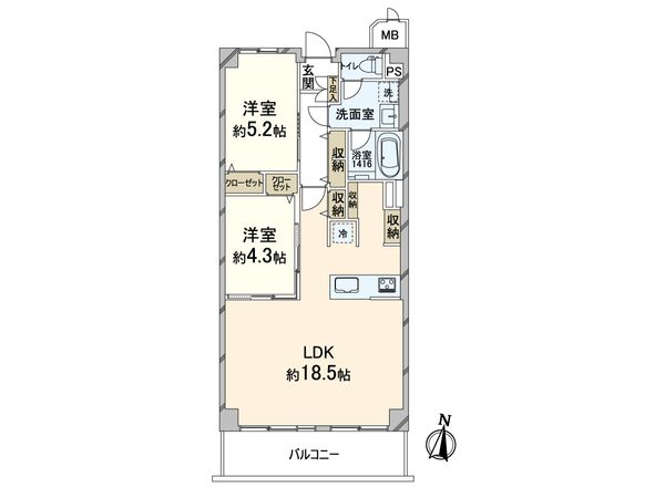 大淀セントポリア 間取図(平面図) 大淀セントポリア 間取図(平面図)