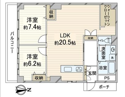 間取図(平面図)