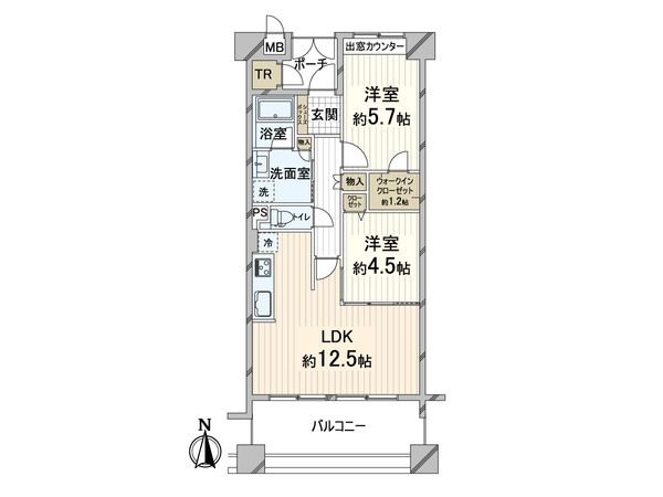 ローレルコート西本町 間取図(平面図) ローレルコート西本町 間取図(平面図)