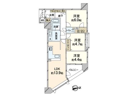 間取図(平面図)
