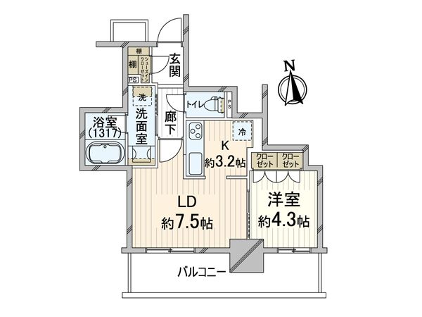 シエリアタワー大阪天満橋 間取図(平面図) 間取図(平面図)