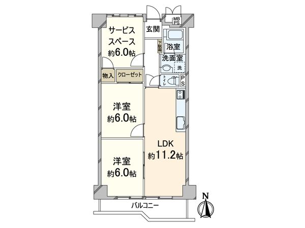 中津グリーンハイツ 間取図(平面図) 中津グリーンハイツ 間取図(平面図)