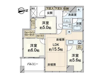 間取図(平面図)