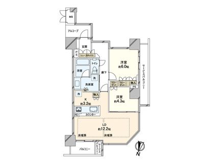 間取図(平面図)